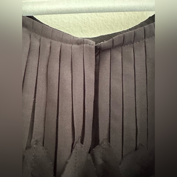 Ramy Brook Shauna Pleated Mini Black Dress Size XS - Picture 7 of 8